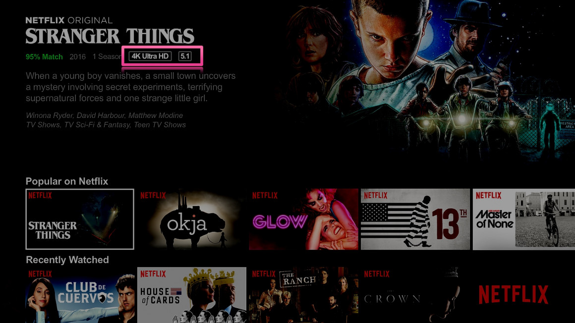Guía completa de Netflix 4K: Cómo conseguir UHD en tu salón