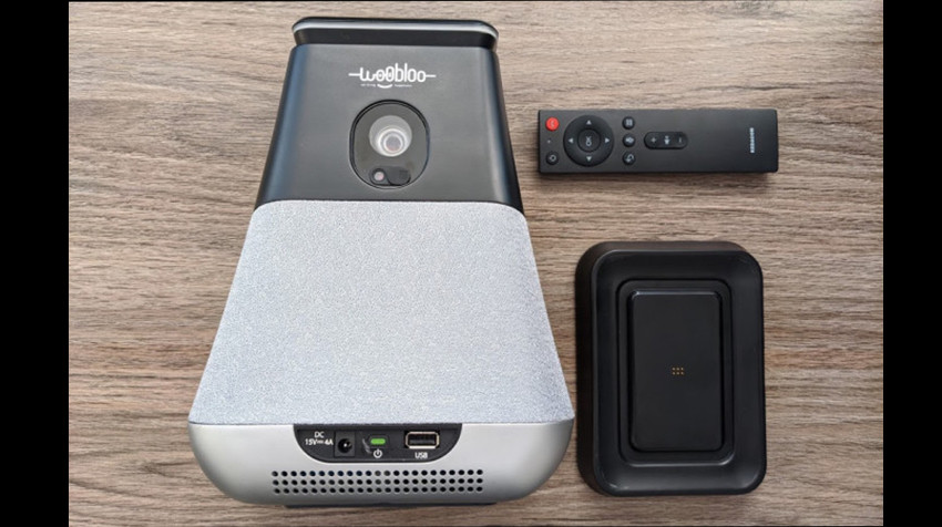 Smash di WooBloo è un proiettore intelligente portatile con Alexa integrato
